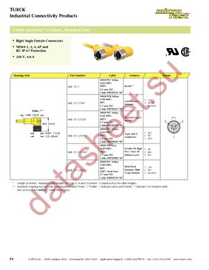 V3-GM-YE5M-PVC datasheet  